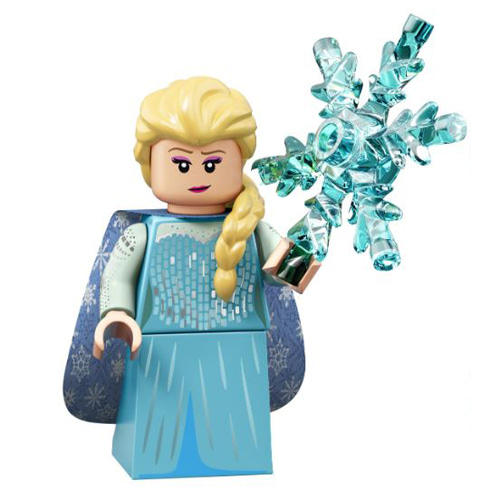 71024 레고 피규어 디즈니 2탄 엘사 겨울왕국 Elsa, Disney (Complete Set with Stand and Accessories)[포장윗면살짝개봉]