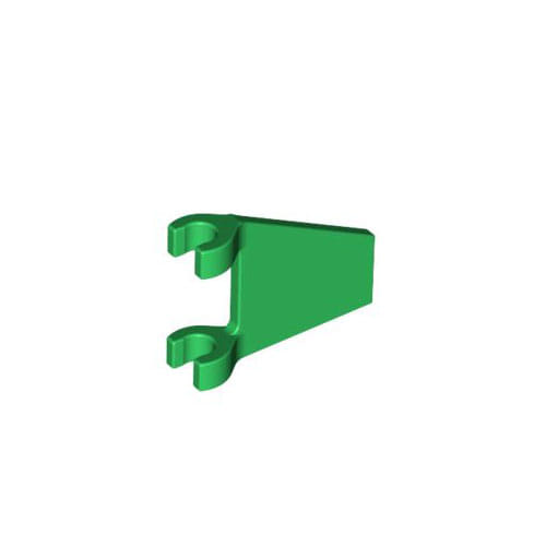 레고 깃발 부품 녹색 Green Flag 2 x 2 Trapezoid 6133557[레고정품 브릭스타]