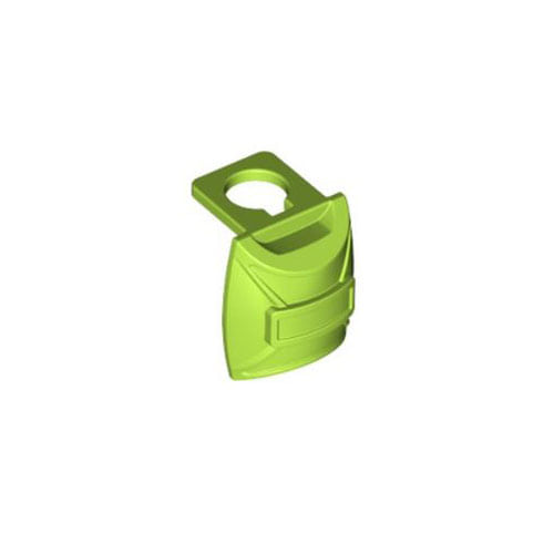 레고 부품 백팩 라임색 Lime Minifigure, Backpack Skydiver 6034005