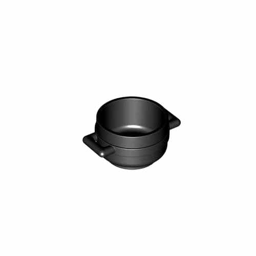 레고 부품 큰 솥 검정색 Black Minifigure, Utensil Pot Cauldron 3 x 3 x 1 &amp; 3/4 with Handles 4525078