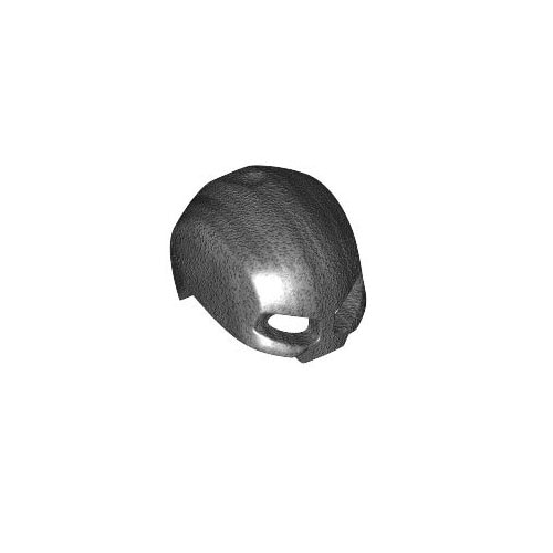레고 부품 마스크 헬멧 진주빛 진회색 Pearl Dark Gray Minifigure, Headgear Helmet Mask 6189147