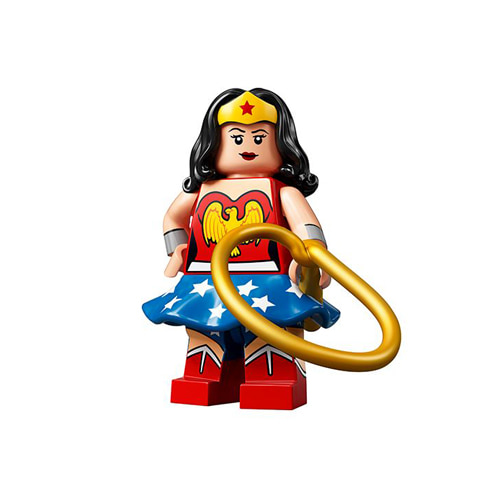 레고 피규어 슈퍼히어로 DC 콜렉션 원더우먼 colsh Wonder Woman, 1941 First Appearance (Complete Set with Stand and Accessories) 71026[포장윗면살짝개봉]
