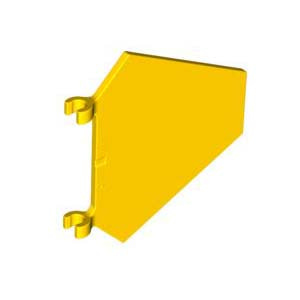 레고 부품 깃발 육각형 노란색 Yellow Flag 5 x 6 Hexagonal 6090815