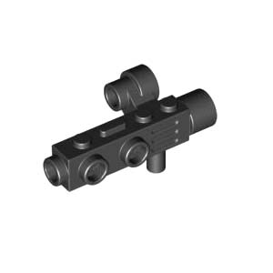 레고 부품 카메라 스페이스건 검정색 Black Minifigure Utensil Camera with Side Sight (Space Gun) 436026