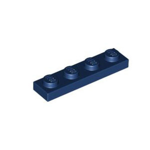 레고 부품 플레이트 다크 블루 Dark Blue Plate 1 x 4 4502089