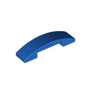 레고 부품 커브 경사 슬로프 더블 파란색 Blue Slope, Curved 4 x 1 Double 4649773
