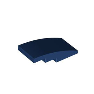 레고 부품 커브 경사 슬로프 다크 블루 Dark Blue Slope Curved 4 x 2 6056662