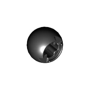 레고 테크닉 볼 조인트 검정색 Black Technic Ball Joint with Through Axle Hole 4286267