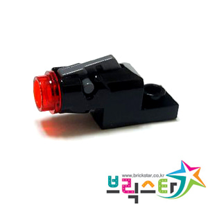 레고 부품 무기 고정형 검정색 블라스터 조립 완성품부품 발사 가능 3pcs