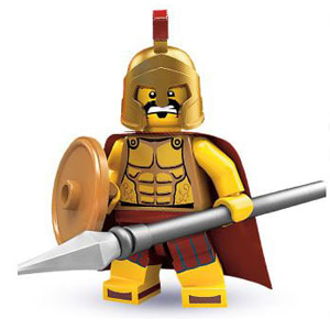 8684 레고 피규어 미피 2탄 스파르타 Spartan Warrior Series 2