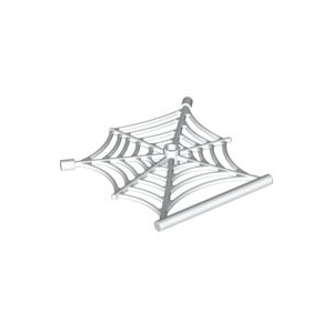 레고 부품 거미줄 흰색 White Spider Web with Bar 6006221