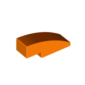레고 부품 커브 경사 슬로프 오렌지색 Orange Slope Curved 3 x 1 4251969