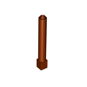 레고 부품 기둥 적갈색 Reddish Brown Support 1 x 1 x 6 Solid Pillar 4520612