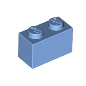 레고 부품 브릭 블럭 미디엄 블루 Medium Blue Brick 1 x 2 4179833