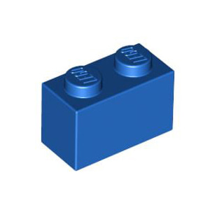 레고 부품 브릭 블럭 파란색 Blue Brick 1 x 2 300423