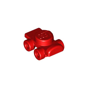 레고 부품 롤러 스케이트 빨간색 Red Minifigure, Footgear Roller Skate 6177500