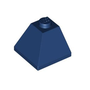 레고 부품 경사 슬로프 다크 블루 Dark Blue Slope 45 2 x 2 Double Convex 4196736