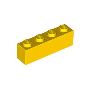 레고 부품 브릭 블럭 노란색 Yellow Brick 1 x 4 301024