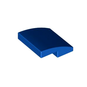 레고 부품 커브 경사 슬로프 파란색 Blue Slope Curved 2 x 2 6116786