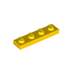 레고 부품 플레이트 노란색 Yellow Plate 1 x 4 371024