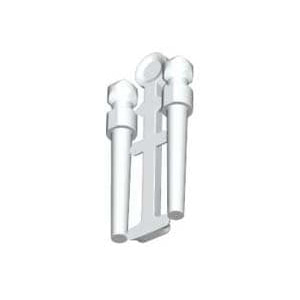 레고 부품 해리포터 마법 지팡이 1쌍 흰색 White Minifigure, Utensil Wand, 2 on Sprue 6270029