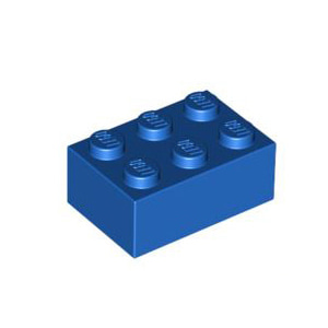 레고 부품 브릭 블럭 파란색 Blue Brick 2 x 3 300223