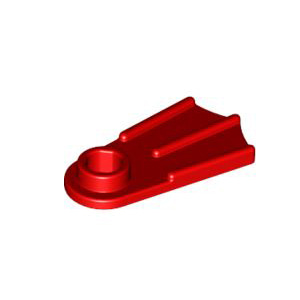 레고 부품 수중 오리발 빨간색 Red Minifigure, Footgear Flipper 6172939