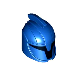 레고 부품 헬멧 스타워즈 의회 경호대 트루퍼 파란색 Blue Minifigure, Headgear Helmet SW Senate Commando with Black Markings Pattern 4550037