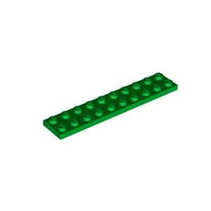 레고 부품 플레이트 녹색 Green Plate 2 x 10 383228
