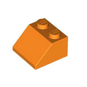 레고 부품 경사 슬로프 오렌지색 Orange Slope 45 2 x 2 4118828