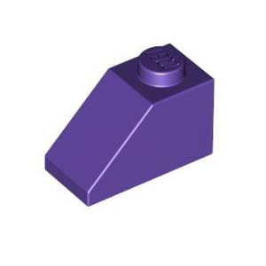 레고 부품 경사 슬로프 다크 퍼플 Dark Purple Slope 45 2 x 1 6109814