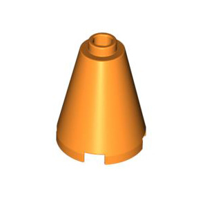 레고 부품 원뿔 오렌지색 Orange Cone 2 x 2 x 2 - Open Stud 6062601