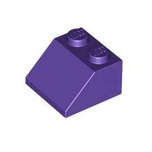 레고 부품 경사 슬로프 다크 퍼플 Dark Purple Slope 45 2 x 2 6107200