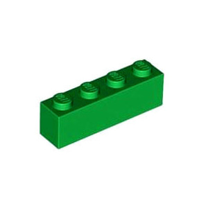 레고 부품 브릭 블럭 녹색 Green Brick 1 x 4 4112838