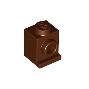 레고 부품 변형 브릭 적갈색 Reddish Brown Brick, Modified 1 x 1 with Headlight 4225469