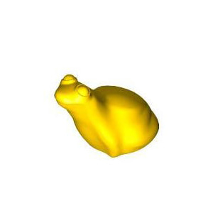 레고 부품 동물 작은 개구리 노란색 Yellow Frog 4593780