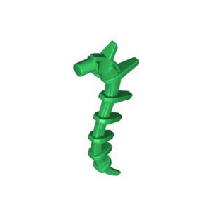 레고 부품 덩굴 식물 녹색 Green Appendage Spiky / Bionicle Spine / Seaweed / Plant Vine 6270095
