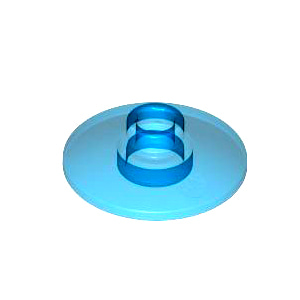 레고 부품 접시 모양 투명 다크 블루 Trans-Dark Blue Dish 2 x 2 Inverted (Radar) 3006343