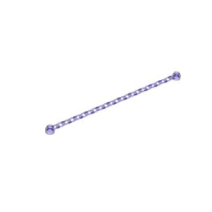 레고 부품 체인 투명 투명 퍼플 Trans-Purple Chain 21 Links (16-17L) 6097525