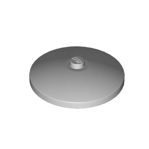 레고 부품 접시 모양 밝은 회색 Light Bluish Gray Dish 4 x 4 Inverted (Radar) with Solid Stud 4211664