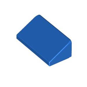 레고 부품 경사 슬로프 파란색 Blue Slope 30 1 x 2 x 2/3 4651236