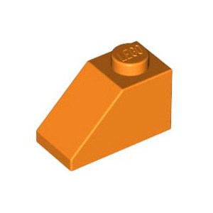 레고 부품 경사 슬로프 오렌지색 Orange Slope 45 2 x 1 4121967
