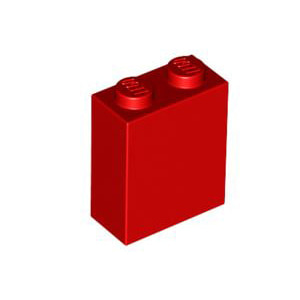 레고 부품 브릭 블럭 빨간색 Red Brick 1 x 2 x 2 with Inside Stud Holder 4143832