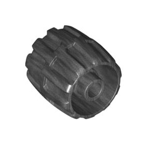 레고 부품 바퀴 휠 진주빛 진회색 Pearl Dark Gray Wheel Hard Plastic Small (22mm D. x 24mm) 6124924