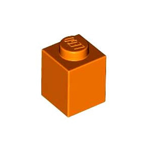 레고 부품 브릭 블럭 오렌지색 Orange Brick 1 x 1 4173805