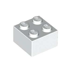 레고 부품 브릭 블럭 흰색 White Brick 2 x 2 300301