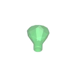 레고 부품 보석 투명 녹색 Trans-Green Rock 1 x 1 Jewel 24 Facet 4113955