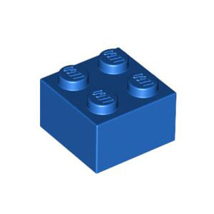 레고 부품 브릭 블럭 파란색 Blue Brick 2 x 2 300323