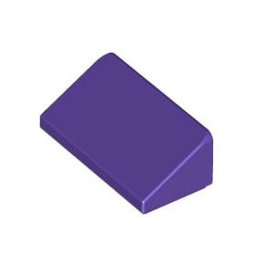 레고 부품 경사 슬로프 다크 퍼플 Dark Purple Slope 30 1 x 2 x 2/3 4566607