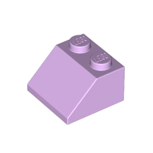 레고 부품 경사 슬로프 라벤더 Lavender Slope 45 2 x 2 6172518